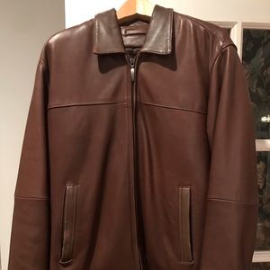Lambskin Claiborne jacket men’s small